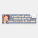 Search for demonic bumper stickers Humour