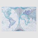 Search for world map tissue paper Decoupage