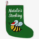 Search for cute bee christmas stockings Funny