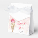 Search for ice cream favour boxes Party favor