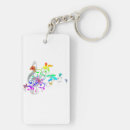 Search for colorful key rings Butterflies
