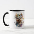 Search for yorkie dog mugs Watercolor