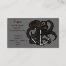 Search for octopus business cards Steampunk