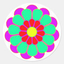 Search for funny flower stickers Groovy