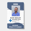 Search for medical assistant id badges Blue