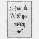 Search for engagement blankets For her