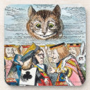 Search for alice in wonderland coasters Cheshire cat