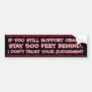 Search for anti obama bumper stickers President