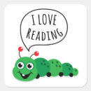 Search for love library stickers I love reading