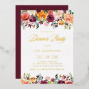 Search for fall dinner party invitations Autumn