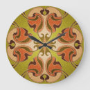 Search for modern stained glass clocks Pattern