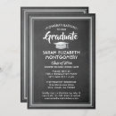 Search for black and silver graduation invitations Class of 2024