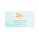 Search for island return address labels Flower