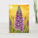 Search for foxgloves cards Elegant