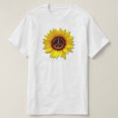 Search for sunflower symbolism tshirts Peace