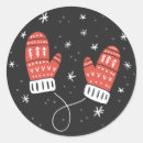 Search for mitten stickers Snowflakes