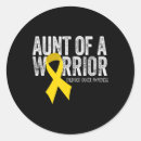 Search for childhood cancer stickers Warrior