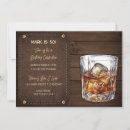 Search for scotch birthday invitations Whiskey