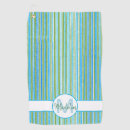 Search for teal blue golf towels Stripes
