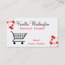 Search for shopper business cards Elegant