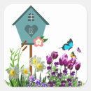 Search for birdhouse stickers Flower