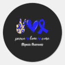 Search for cure stickers Blue
