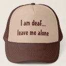Search for deafness hats Asl