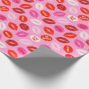 Search for lips wrapping paper Cute