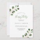 Search for leaves birthday invitations Chic