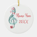 Search for treble clef christmas tree decorations Musical