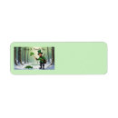 Search for st patrick return address labels Green