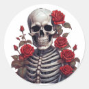 Search for round red rose stickers Halloween