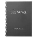 Search for wedding vow notebooks Bride