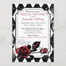 Search for alice red queen invitations Gothic