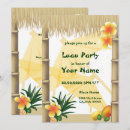 Search for tiki hut party invitations Luau