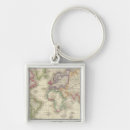Search for continents key rings Red
