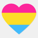 Search for pride heart stickers Pansexual
