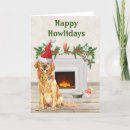 Search for golden retriever christmas cards Watercolor