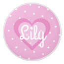 Search for pink drawer knobs and pulls Pretty