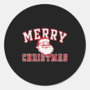 Search for vintage santa face stickers Old