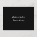 Search for reserved postcards Reception