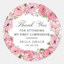 Search for thank you communion stickers Elegant