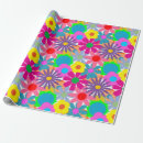 Search for 1970s wrapping paper Flowers