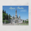 Search for lourdes postcards Basilica