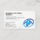 Search for residential cleaning services business cards Broom