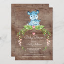 Search for hippo baby shower invitations Safari
