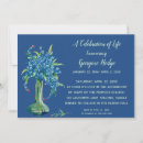 Search for forget me nots invitations Memorial