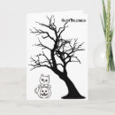 Search for tree halloween cards Jack o lantern
