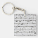 Search for music note square key rings Manuscript
