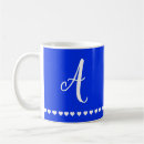 Search for royal blue monogram coffee mugs Initial